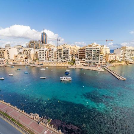 Amazing Views Of Spinola Bay In Heart Of Stjulians-Hosted By Sweetstay San Ġiljan Buitenkant foto