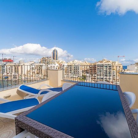 Amazing Views Of Spinola Bay In Heart Of Stjulians-Hosted By Sweetstay San Ġiljan Buitenkant foto